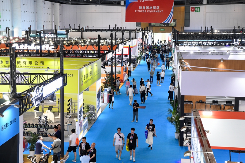 2024中国国际体育用品博星空体育官网览会在成都开幕(图1)