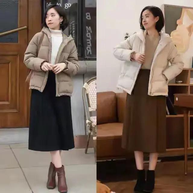 这才适合小个子女生的穿搭！“短外套+裙子”2024的显高星空中国体育网站穿搭（3）(图1)